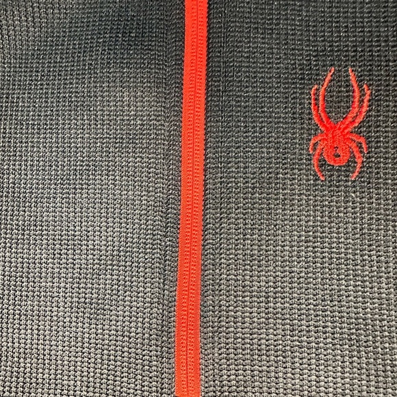 Spyder quarter-zip sweater fleece, men’s M, ski wear - Picture 3 of 13